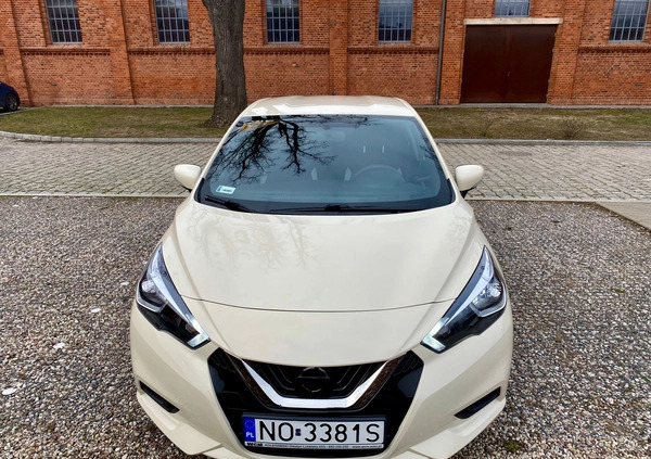 Nissan Micra cena 44900 przebieg: 109000, rok produkcji 2017 z Olsztyn małe 79